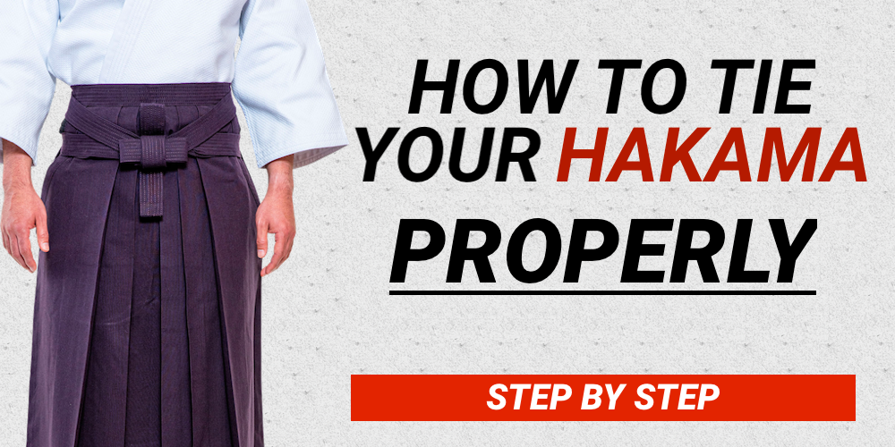 how to tie a hakama