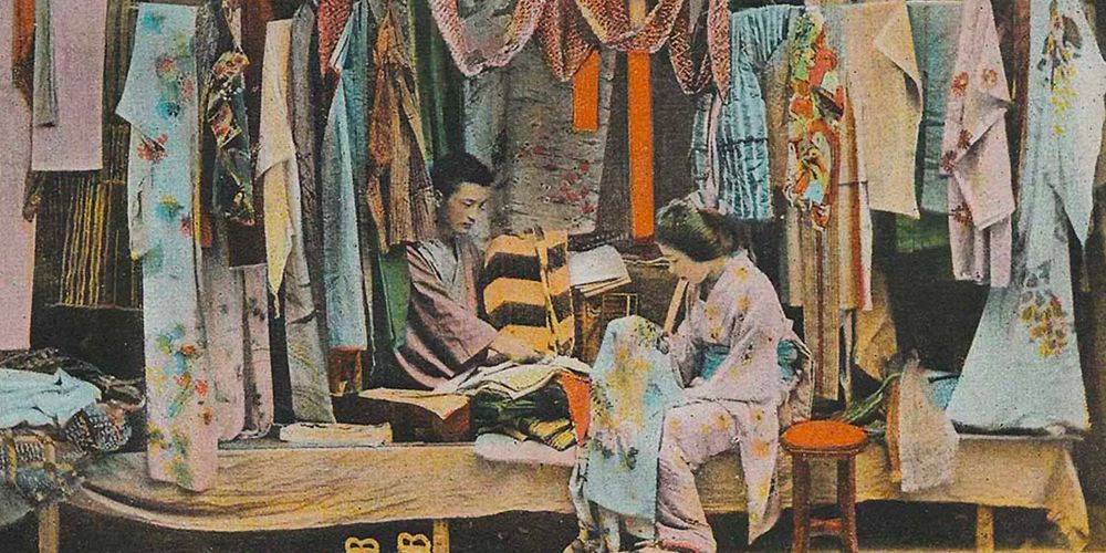 ancient japanese market