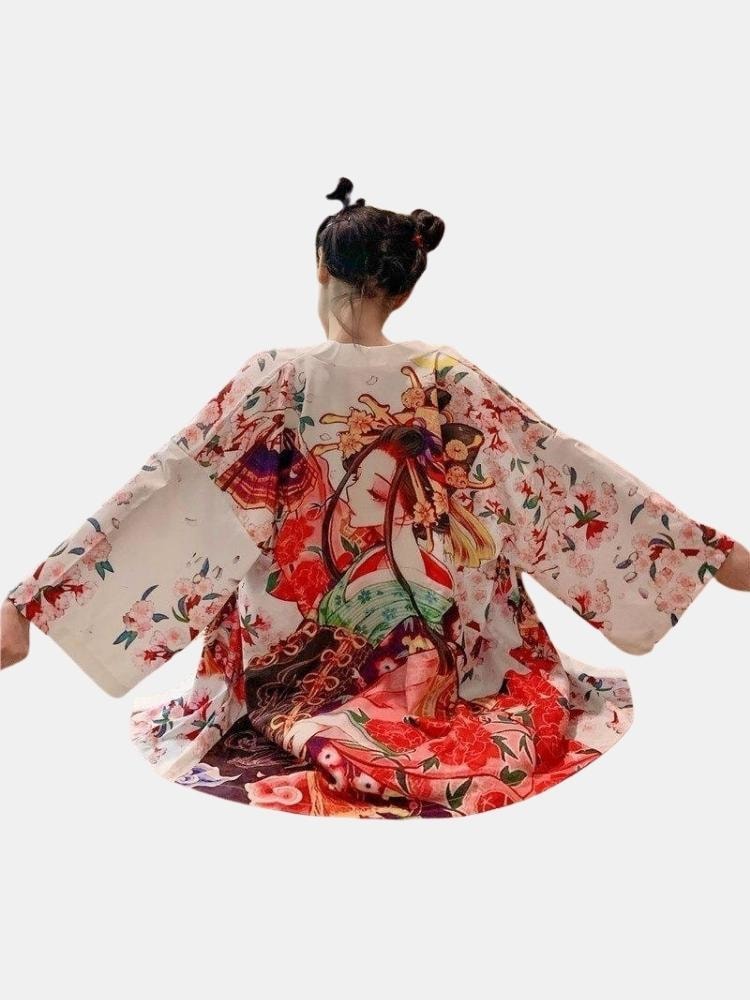 Anime Woman Kimono