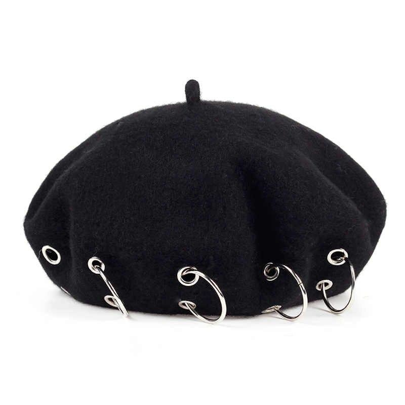 Beret With Rings