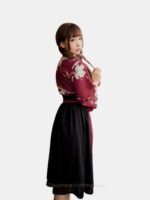 Black and Red Kimono