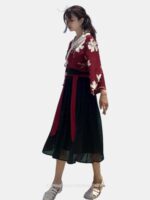 Black and Red Kimono