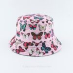 Bucket Hat with Butterfly