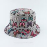 Bucket Hat with Butterfly