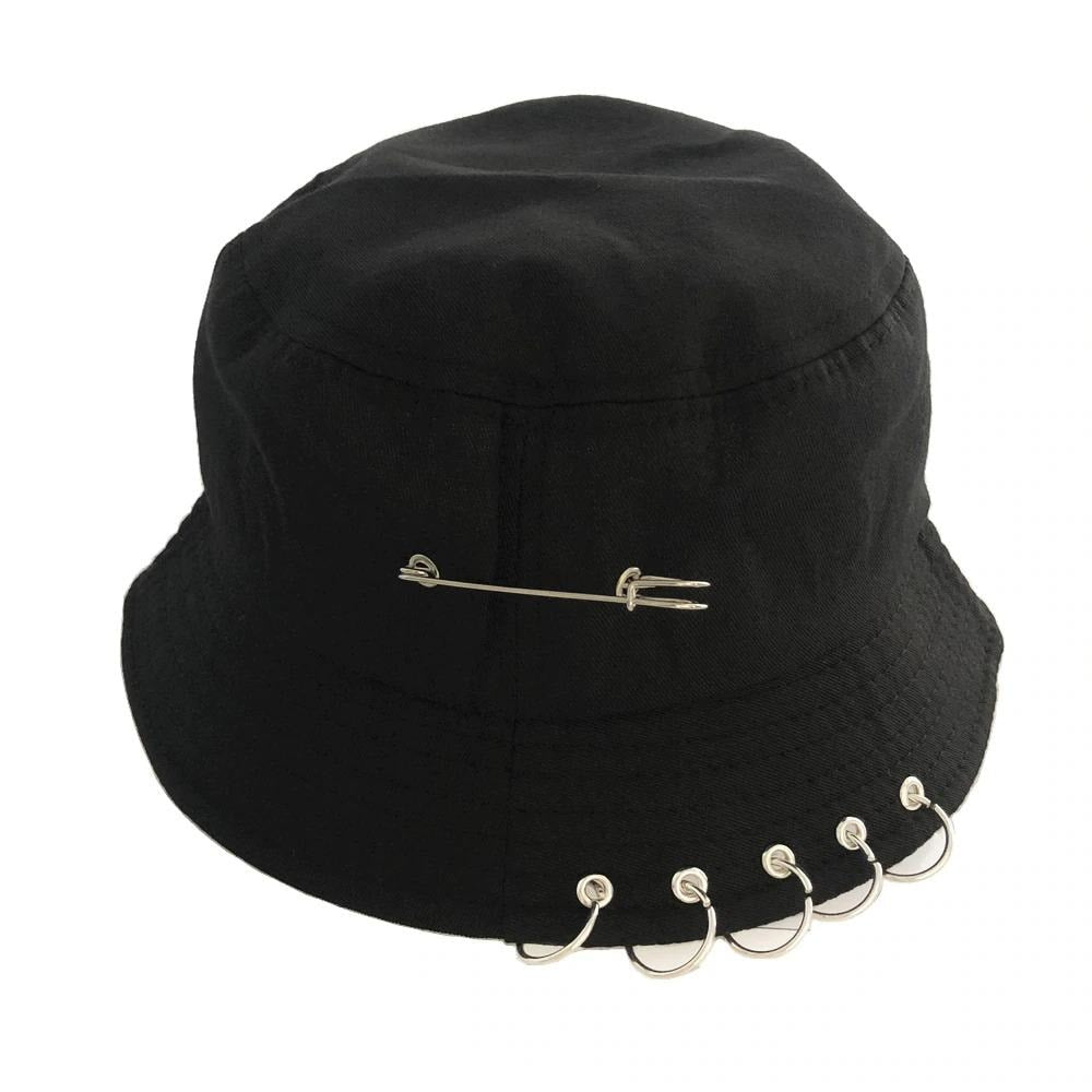 Bucket Hat With Rings