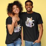 Cat Eating Ramen Shirt