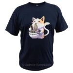Cat Eating Ramen Shirt