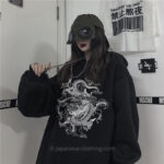 Cute Black Dragon Hoodie