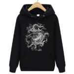 Cute Black Dragon Hoodie
