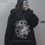 Cute Black Dragon Hoodie