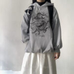 Cute Black Dragon Hoodie