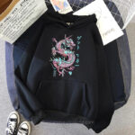 Dragon Print Hoodie