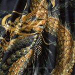 Dragon Print Pants