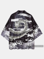 Dragon Waves Kimono
