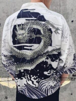 Dragon Waves Kimono