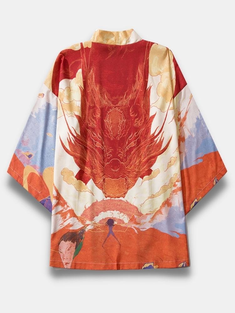 Fire Dragon Kimono