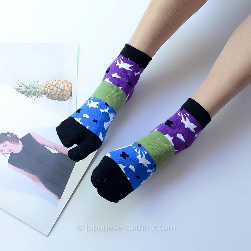 Fleece Tabi Socks