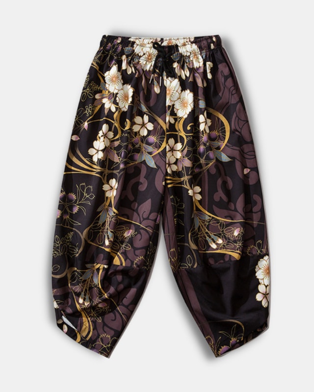 Floral Capri Pants