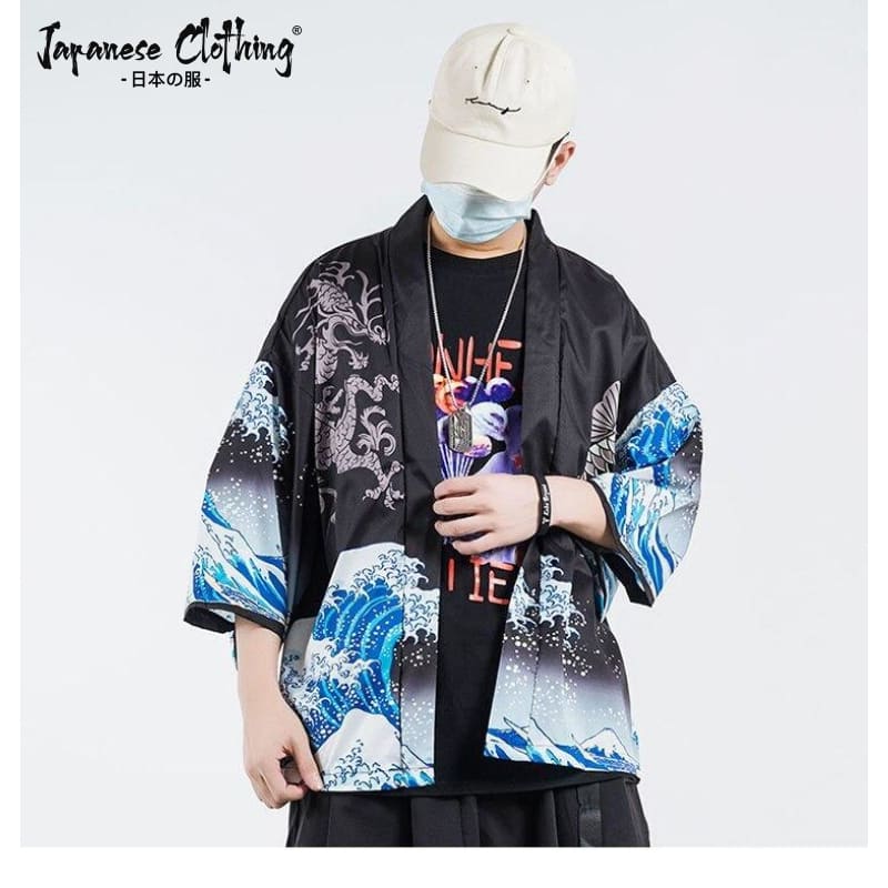Great Wave Off Kanagawa Kimono