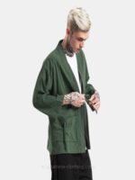 Green Kimono Men