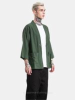 Green Kimono Men
