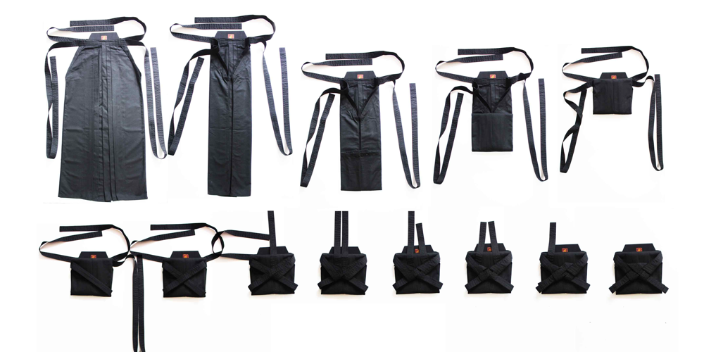 hakama folding steps