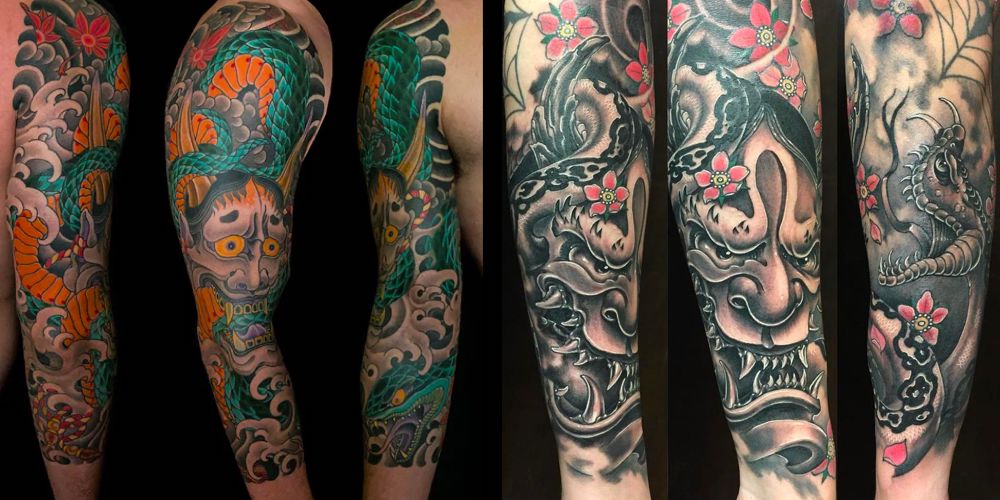 Hannya Snake tattoo