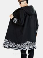 Hooded Kimono Mens