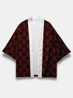 Peacock Feather Kimono