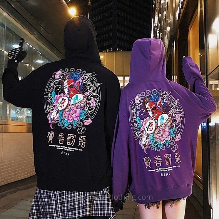 Japanese Demon Hoodie