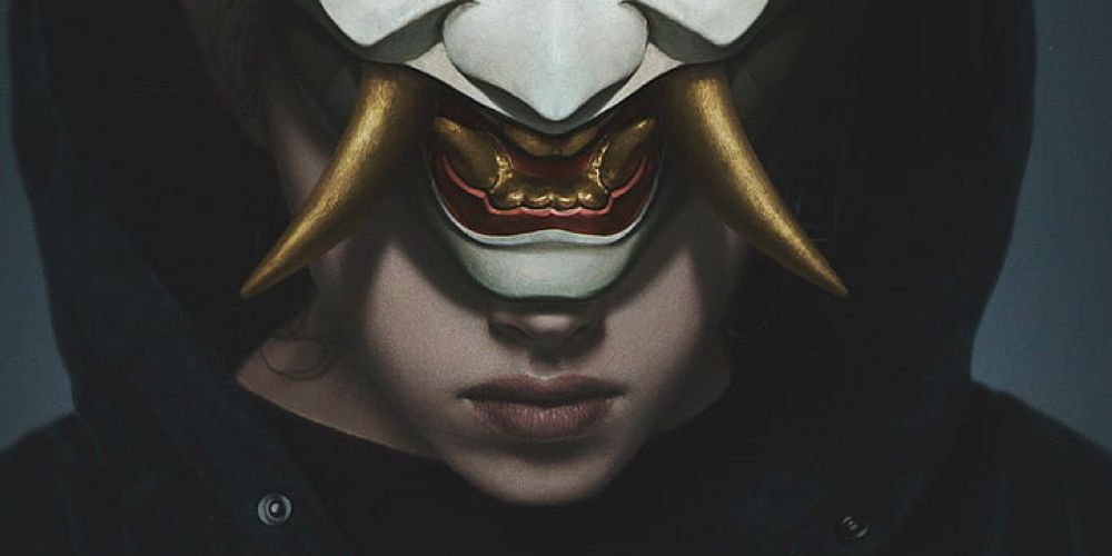 Japanese demon mask meaning