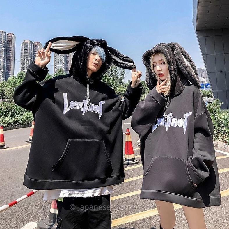 Japanese Hoodies with Ears