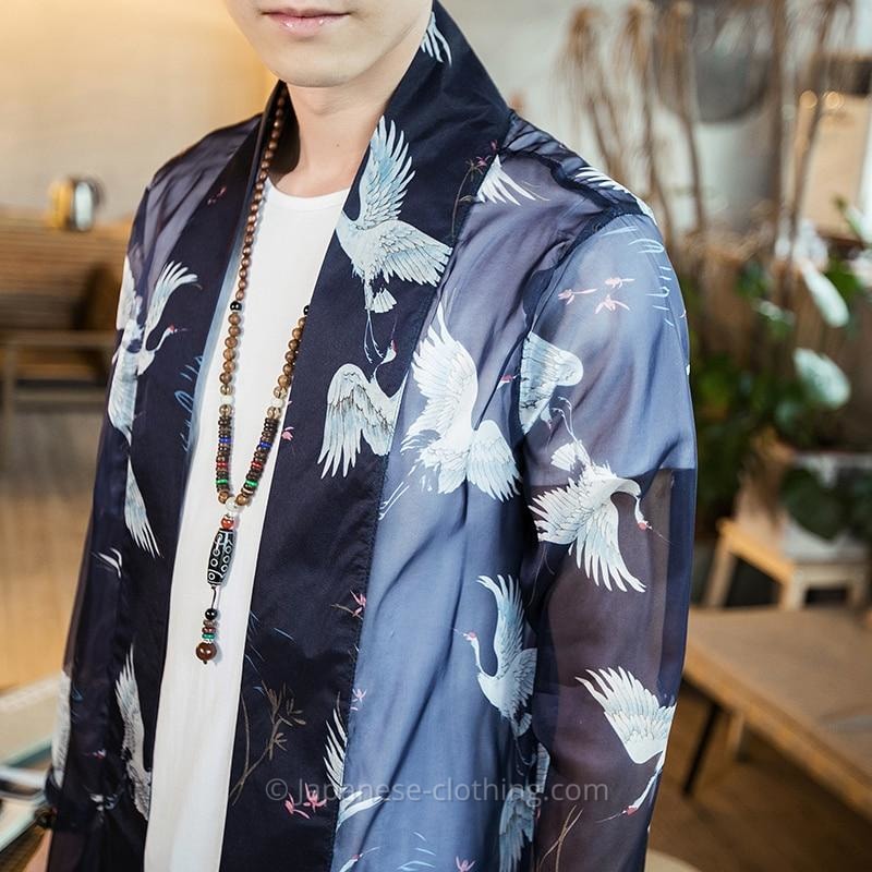 Japanese Kimono Cardigan Men