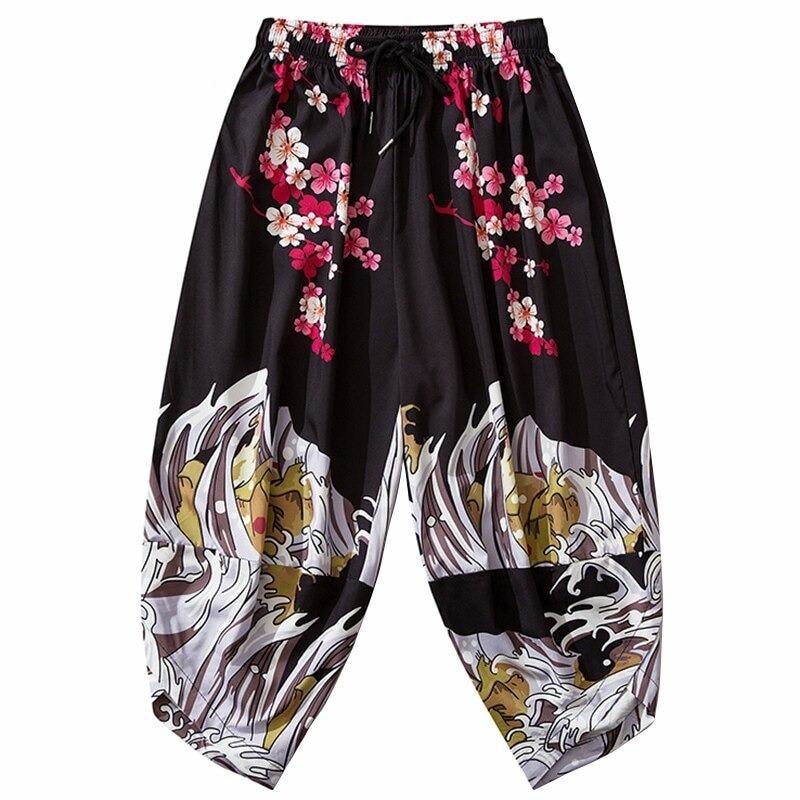 Japanese Print Pants