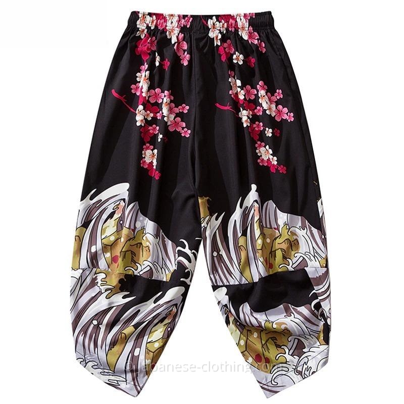 Japanese Print Pants