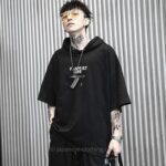 Japanese Short Sleeve Hoodie