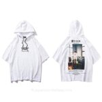 Japanese Short Sleeve Hoodie