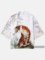 Japanese Tiger Art Kimono