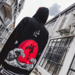 Japanese Wave Hoodie