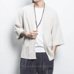 Kimono Style Cardigan Men