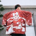 Kitsune Mask Kimono