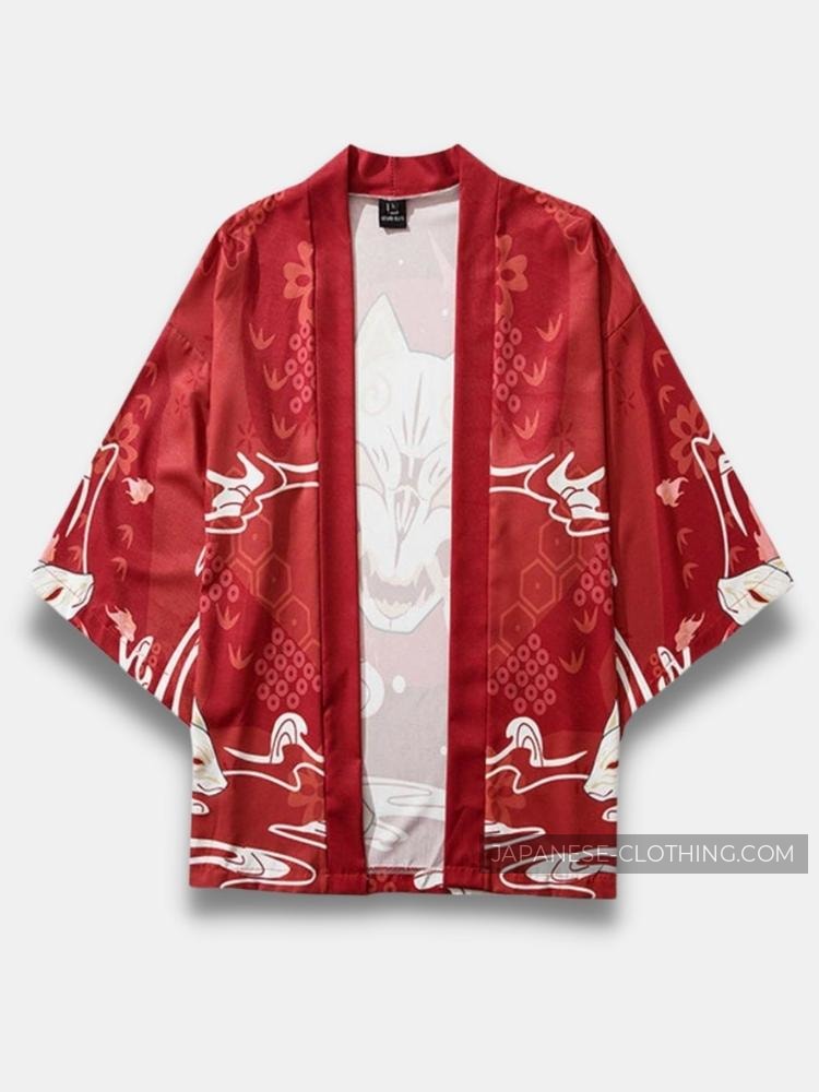 Kitsune Mask Kimono