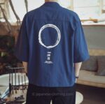 Linen Kimono Cardigan Men