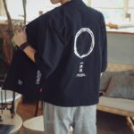Linen Kimono Cardigan Men