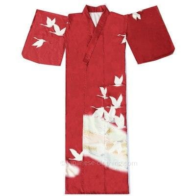 Long Red Kimono