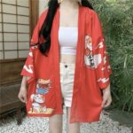 Lucky Cat Kimono