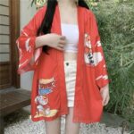 Lucky Cat Kimono