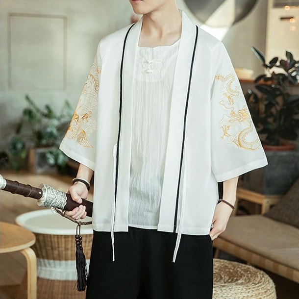 Male Silk Kimono