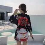 Maneki Neko Kimono