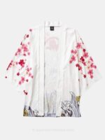 Men Floral Kimono